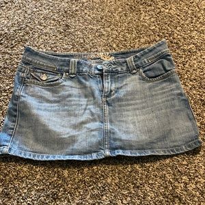 Refuge Blue Jean Skirt
